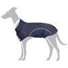 vidaXL Dog Raincoat Navy Blue Polyester Large Dog Raincoat Rectangular