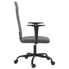 vidaXL Office Chair Grey Mesh fabric (100% polyester) Standard