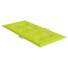 vidaXL Patio Lowback Chair Cushions 2 pcs Bright Green 39.4x19.7x1.2" Oxford Fabric