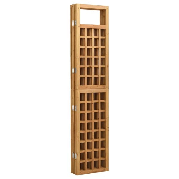vidaXL 5-Panel Room Divider/Trellis Solid Fir Wood 79.3"x70.9"