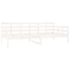 vidaXL Day Bed White Solid pine wood 35.4 x 78.7 in