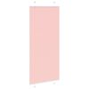 vidaXL Pleated Blind Pink 100% Polyester 37 x 79 in Adjustable Armrests