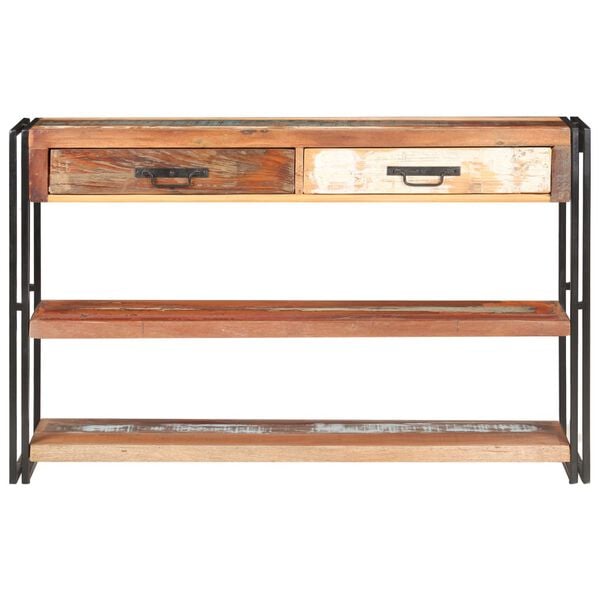 vidaXL Sideboard 47.2"x11.8"x29.5" Solid Reclaimed Wood