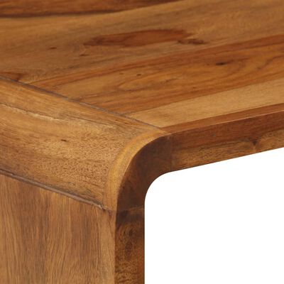 vidaXL Coffee Table Solid Sheesham Wood 35.4"x15.7"x17.7"