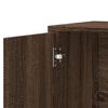 vidaXL Sideboard Brown Oak Engineered Wood Medium Sideboard
