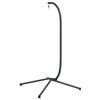 vidaXL Hanging Egg Chair Stand Anthracite Steel Standard Portable