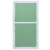 vidaXL Access Panel White 55 x 105 cm Aluminium and Plasterboard