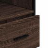 vidaXL Bathroom Cabinet Brown Oak Engineered Wood Bathroom Cabinet