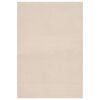 vidaXL Shaggy Rug Beige 100% Polyester 94.5 x 120.1 in Shaggy Rug