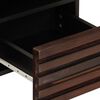 vidaXL TV Cabinet Brown Solid mango wood, steel Medium TV Cabinet