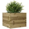 vidaXL Garden Planter Natural Wood Vacuum pressure treated pinewood