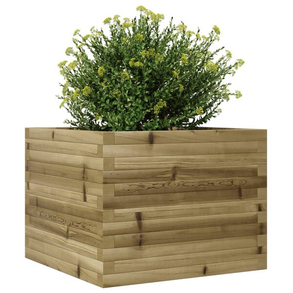 vidaXL Garden Planter Natural Wood Vacuum pressure treated pinewood