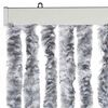 vidaXL Insect Curtain White and Grey 22.0x78.7" Chenille