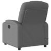 vidaXL Massage Recliner Chair Dark grey