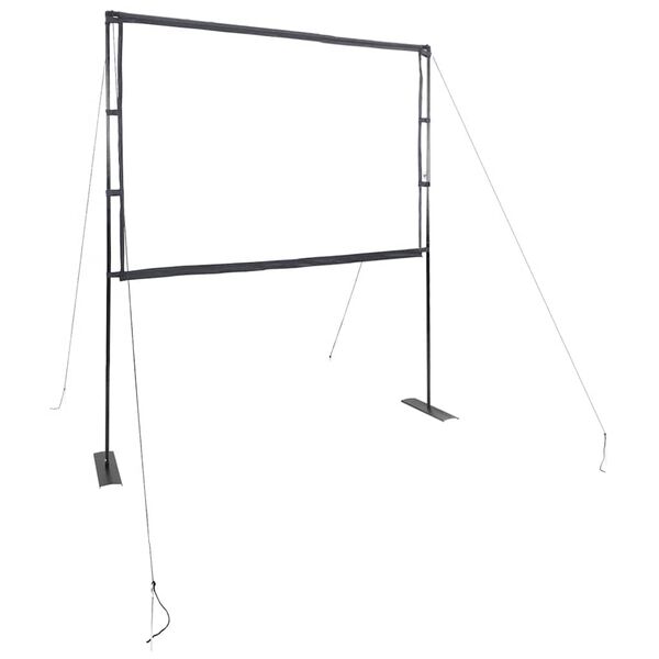 vidaXL Projection Screen with Stands 90 Inch 4:3