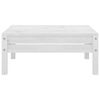 vidaXL Garden Lounge Set White Solid Pinewood Medium Modular