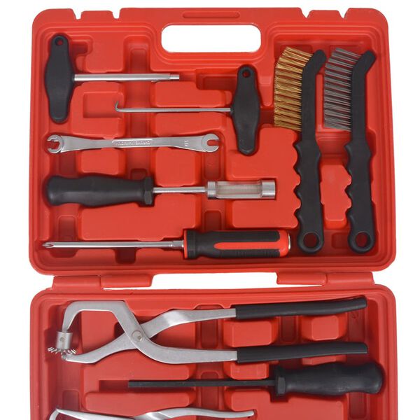 vidaXL 15 Piece Brake Maintenance and Assembly Toolset
