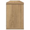 vidaXL Wall Cube Shelf Set of 6 Artisan Oak Engineered Wood