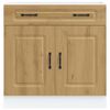 vidaXL Kitchen Base Cabinet Artisan oak Engineered wood Large