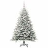 vidaXL Artificial Pre-lit Christmas Tree with Ball Set Green 59.1