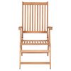 vidaXL Garden Chair Set of 6 Teak Solid teak wood Foldable
