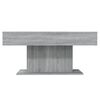 vidaXL Coffee Table Grey Sonoma Engineered Wood Medium Modern