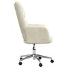 vidaXL Relaxing Chair Cream White Velvet