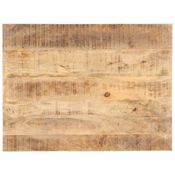 vidaXL Table Top Natural mango wood color Solid mango wood 27.6 x 23.6 in