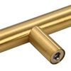 vidaXL Cabinet Handle Set of 5 Gold Stainless steel Medium