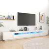 vidaXL TV Cabinet High gloss white Engineered wood Large TV Cabinet