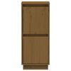 vidaXL Sideboard Honey Brown 12.4"x13.4"x29.5" Solid Wood Pine