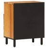 vidaXL Bedside Cabinet Natural wood Solid acacia wood