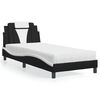 vidaXL Bed Black and White