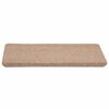 vidaXL Stair Mat Set of 30 Beige Needle felt fabric (95% PES, 5% PP)