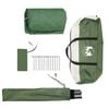 vidaXL Car Tent Green Waterproof