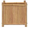 vidaXL Planter Natural Bamboo Bamboo 15.7 in x 15.7 in x 15.7 in