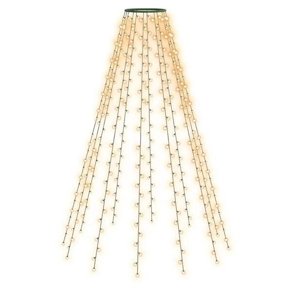 vidaXL Tree Light Green PVC Standard Water-resistant materials