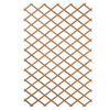 Nature Trellis Fence Natural Wood Wood Large Adjustable Armrests