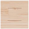 vidaXL Table Top Natural wood color Solid pine wood 15.7x15.7 in