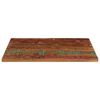 vidaXL Table Top 27.6"x23.6"x1.5" Rectangular Solid Wood Reclaimed