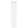 vidaXL Radiator Covers 2 pcs White 59.8"x7.5"x32.1" MDF