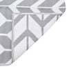 vidaXL Outdoor Rug Grey Polypropylene 74.8 x 114.2 in Pattern