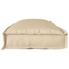vidaXL Cushion Beige 43.31 x 15.75 x 3.15 in Oxford Fabric
