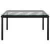 vidaXL Garden Lounge Set Black and Anthracite