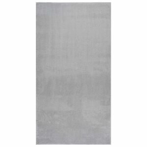 vidaXL Shaggy Rug Grey 100% Polyester 47.2 x 72.0 in Non-slip