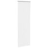 vidaXL Roller Blind White 100% Polyester, Aluminum 33.5 x 90.6 in
