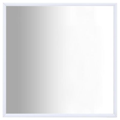 vidaXL Mirror White 19.7"x19.7"