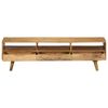 vidaXL TV Stand Solid Wood Mango 55.1"x11.8"x16.1"