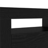 vidaXL TV Cabinet Set 3 pcs Black Oak 94.49 x 13.78 x 15.75 in