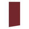 vidaXL Pleated Blind Bordeaux Red Polyester 41.3 x 78.7 in